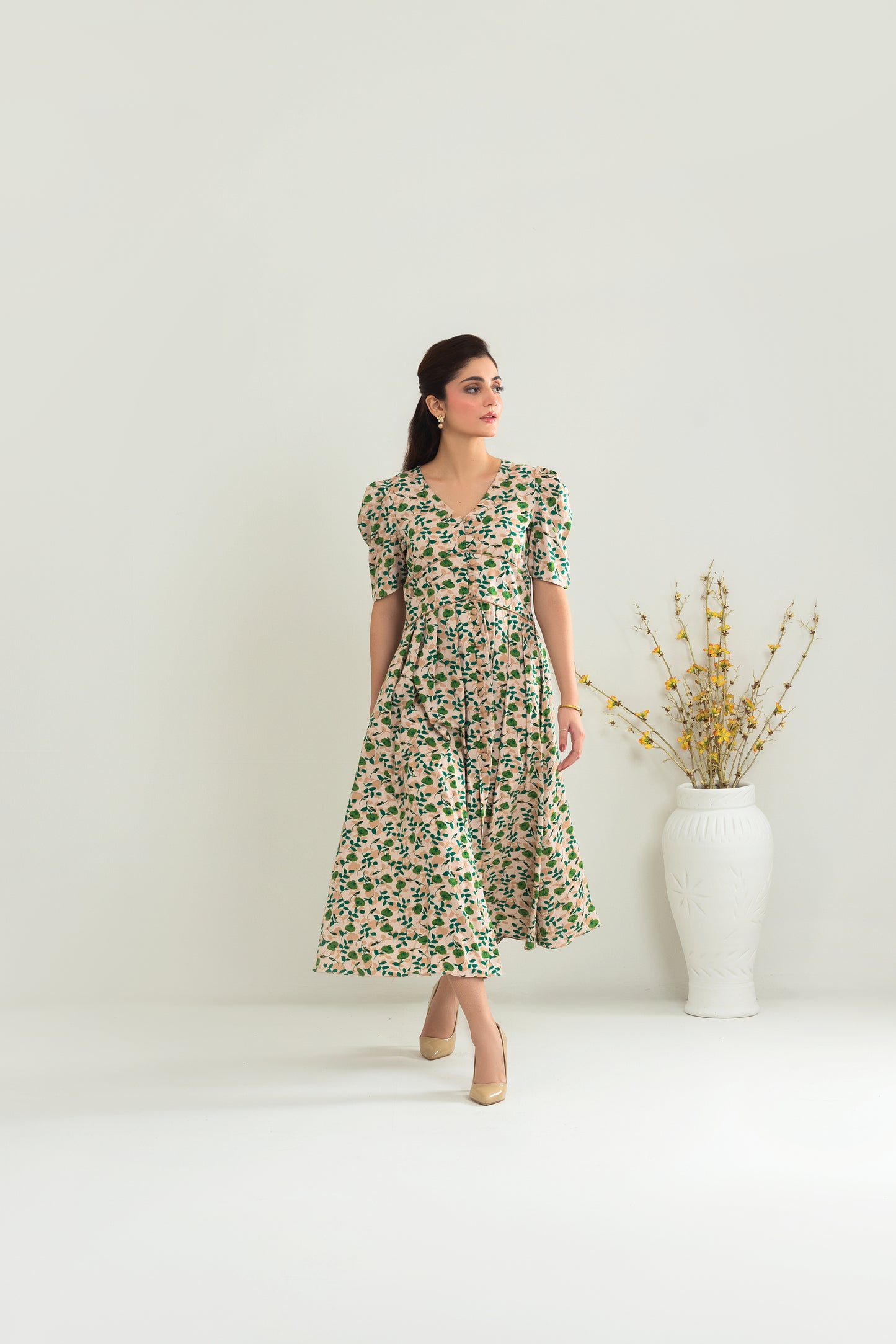 Ivy Long Tiered Dress