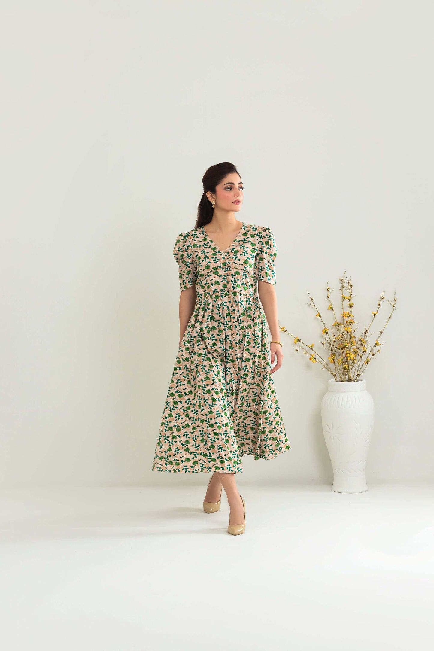 Ivy Long Tiered Dress