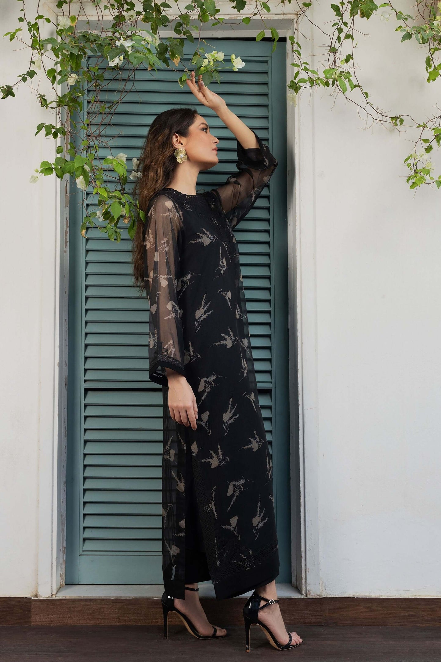 embroidered dress