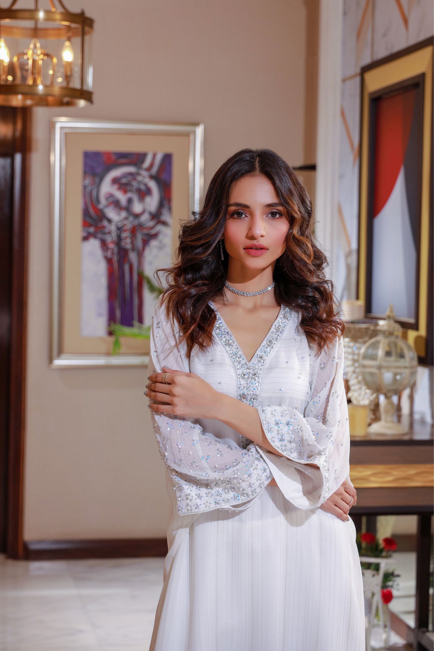 silk dress