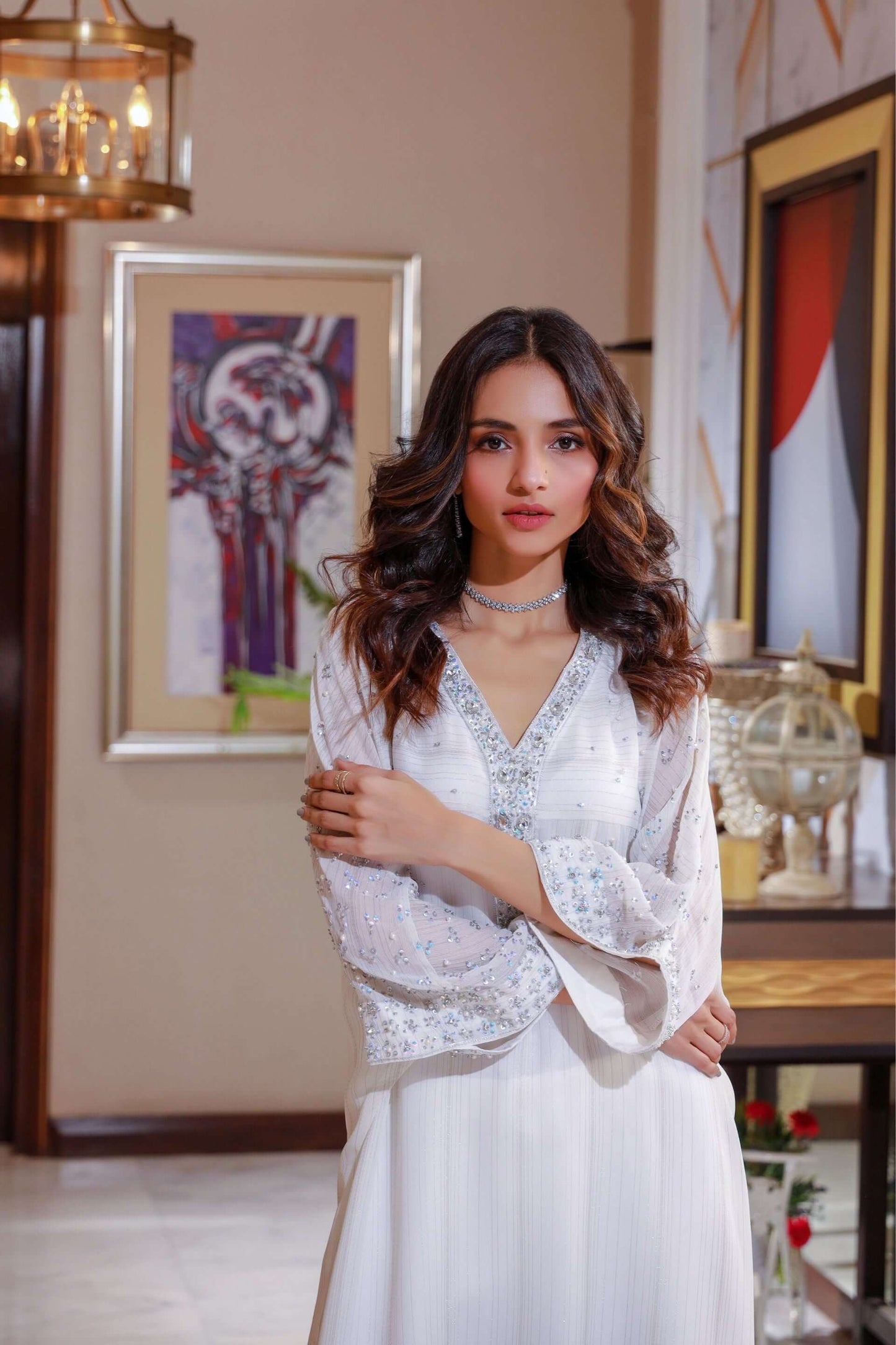silk dress