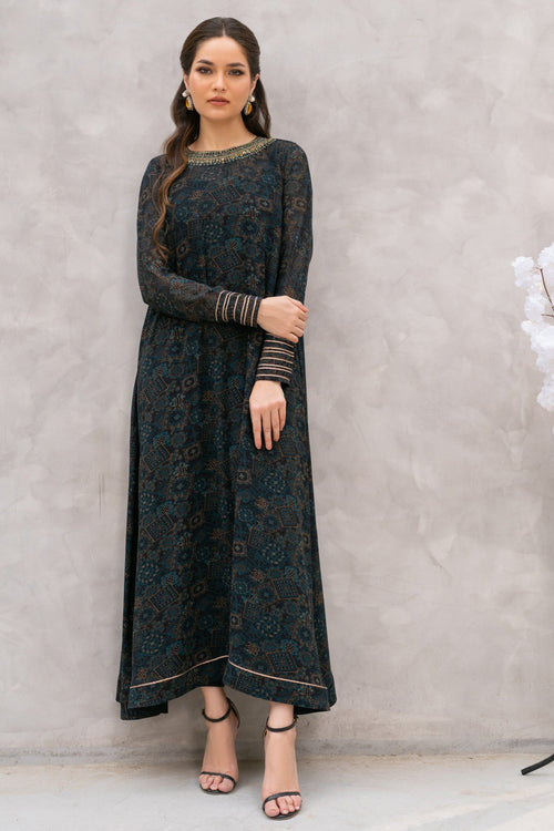 Deep Emerald Long Dress