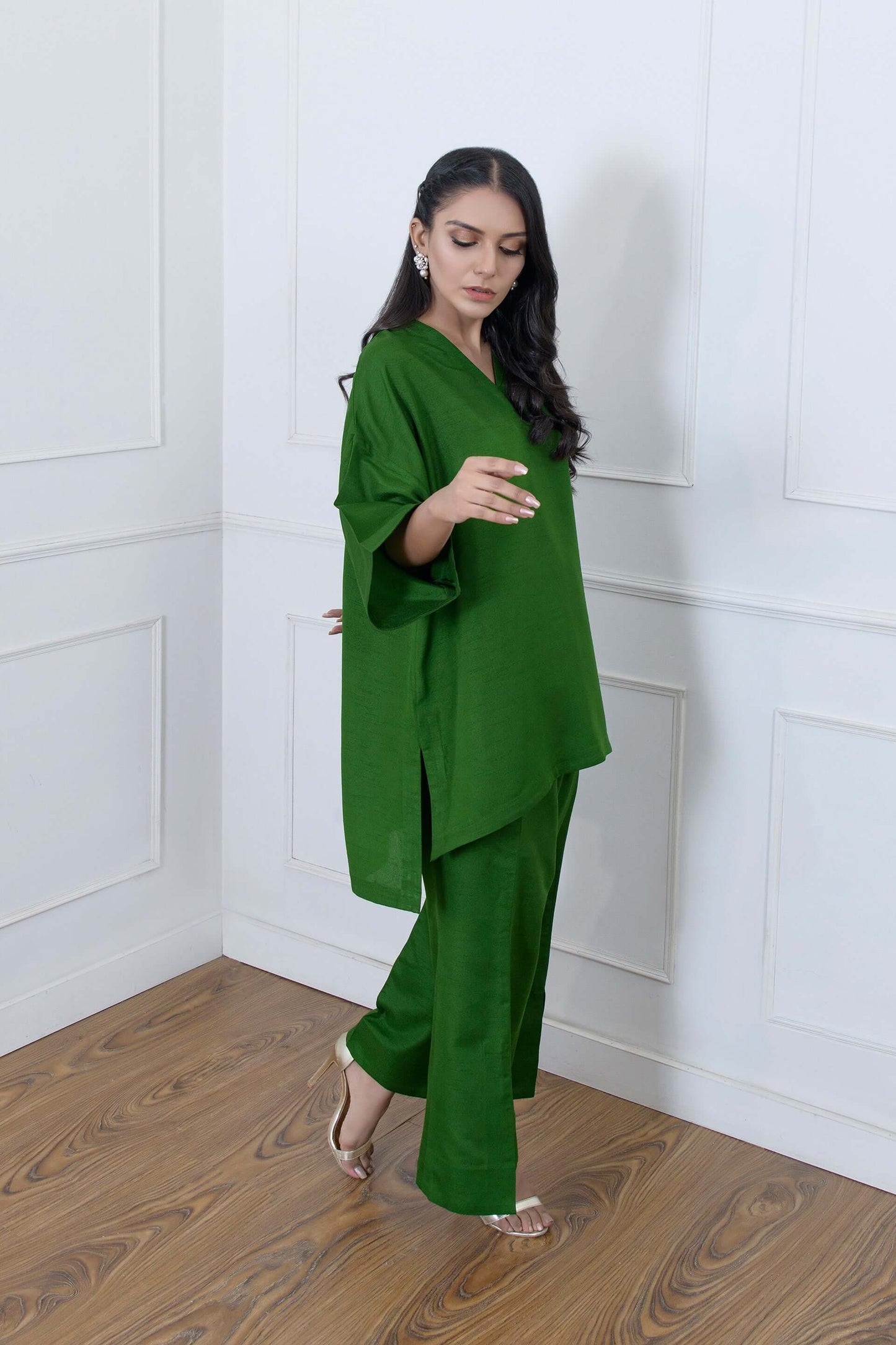 green color Co-ord Set