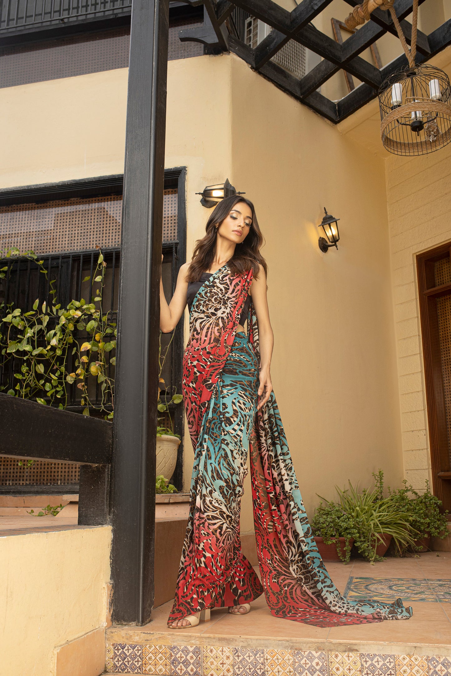 Ombre Affair Printed Saree