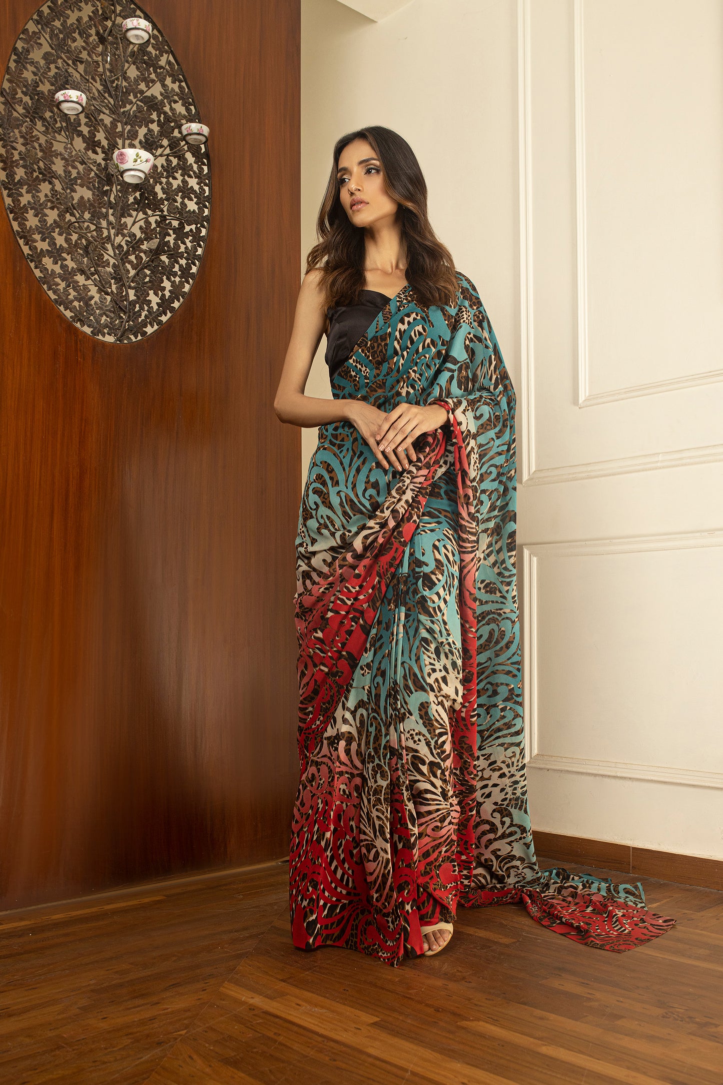 Ombre Affair Printed Saree