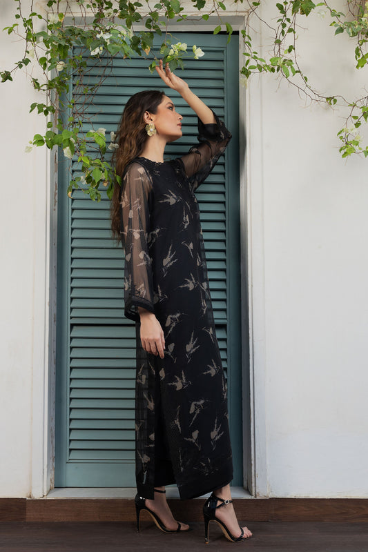 embroidered dress