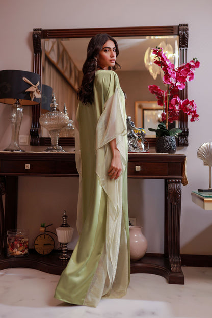 Pistachio Green Kaftan