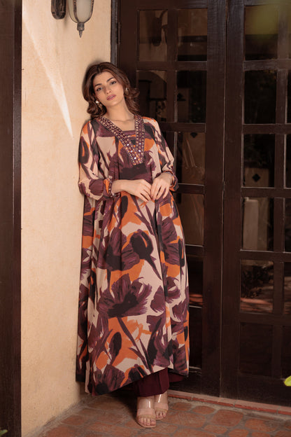 Mystic Brushstroke Flowy Ensemble