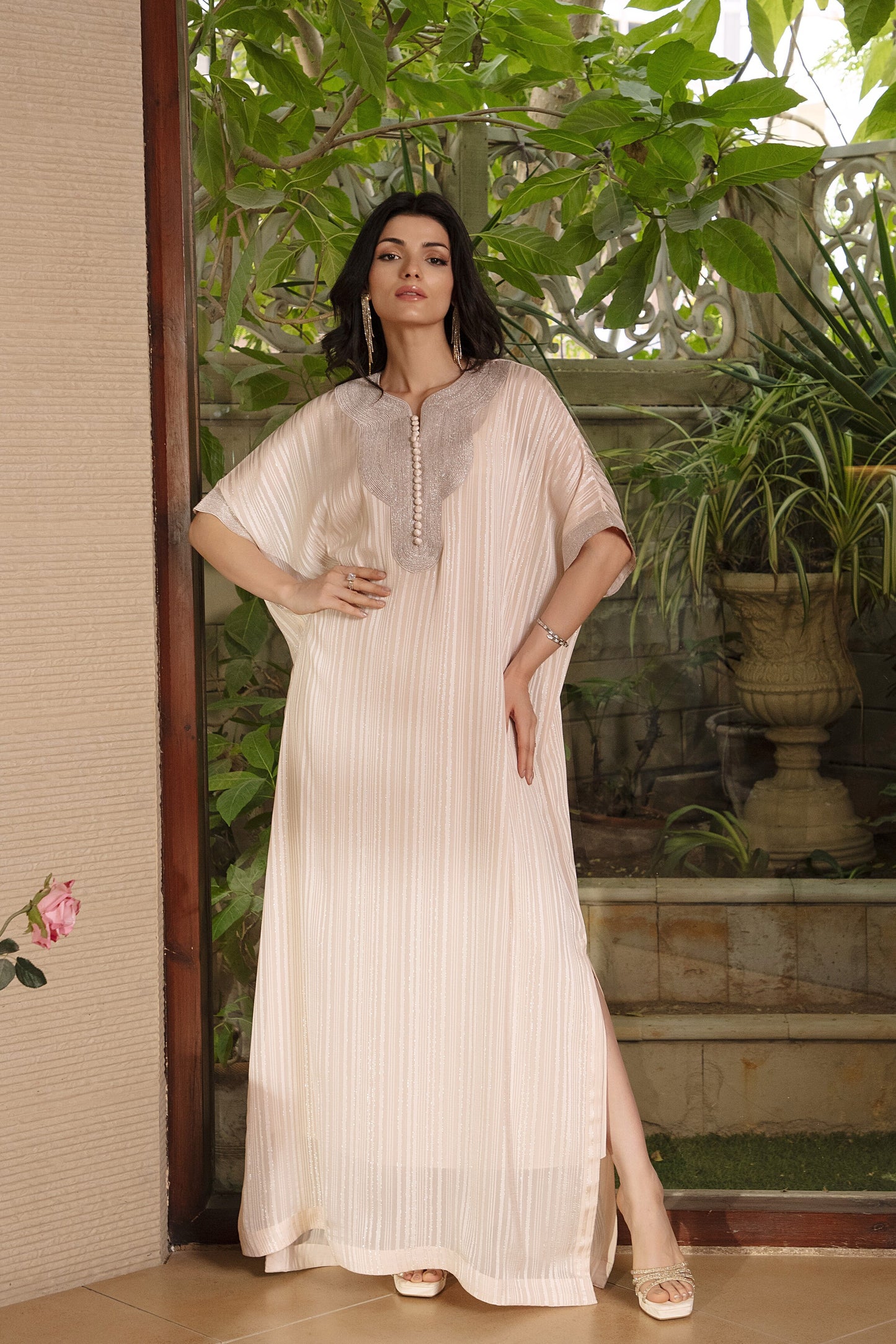 Ethereal Blush Kaftan