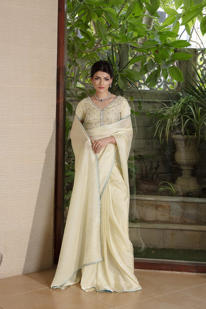 Pastel Radiance Saree