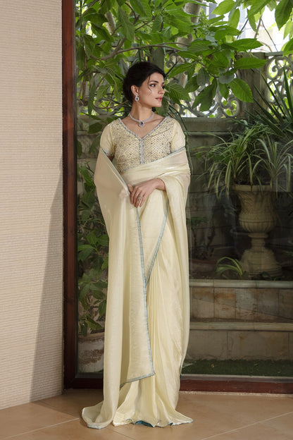 Pastel Radiance Saree