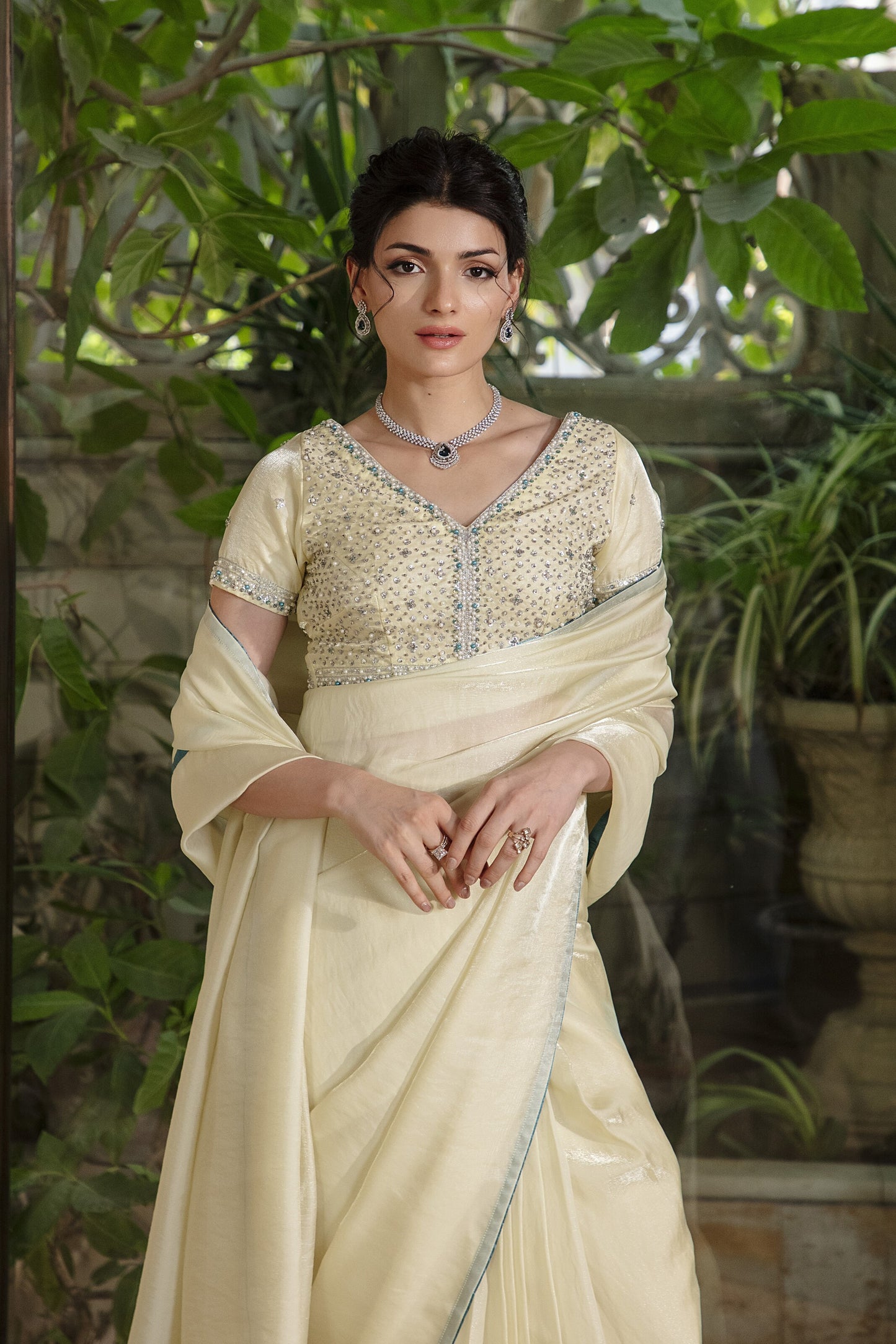 Pastel Radiance Saree