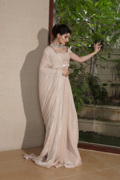 Moonlit Whisper Saree