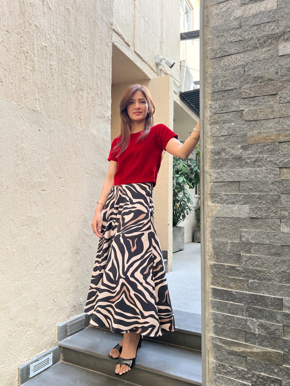 Scarlet Muse Velvet Top