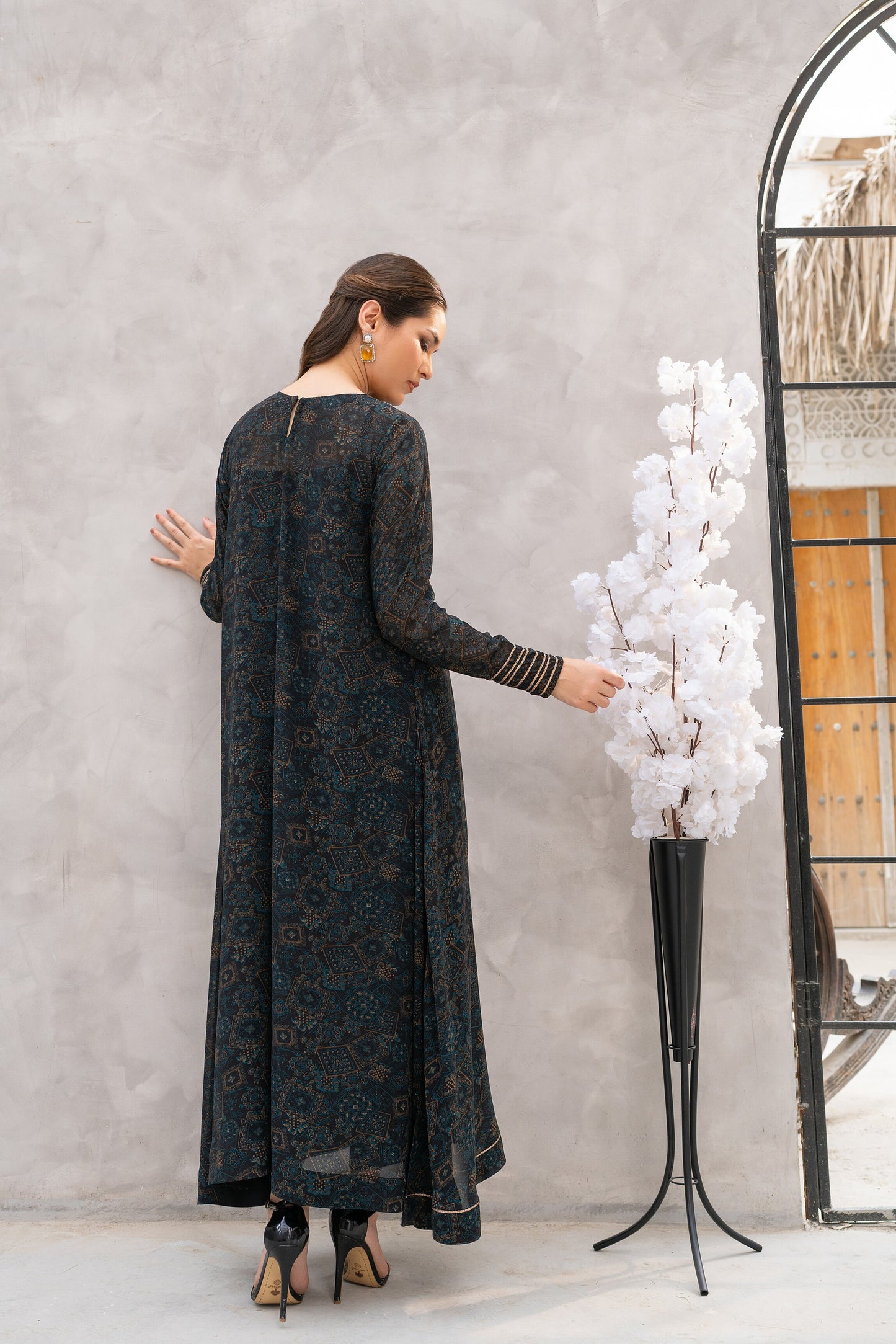 Deep Emerald Long Dress