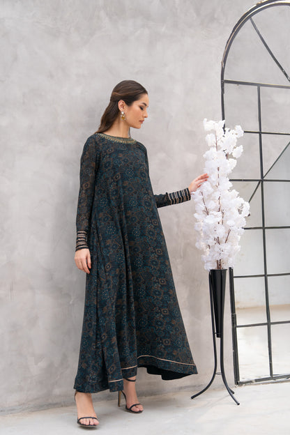 Deep Emerald Long Dress